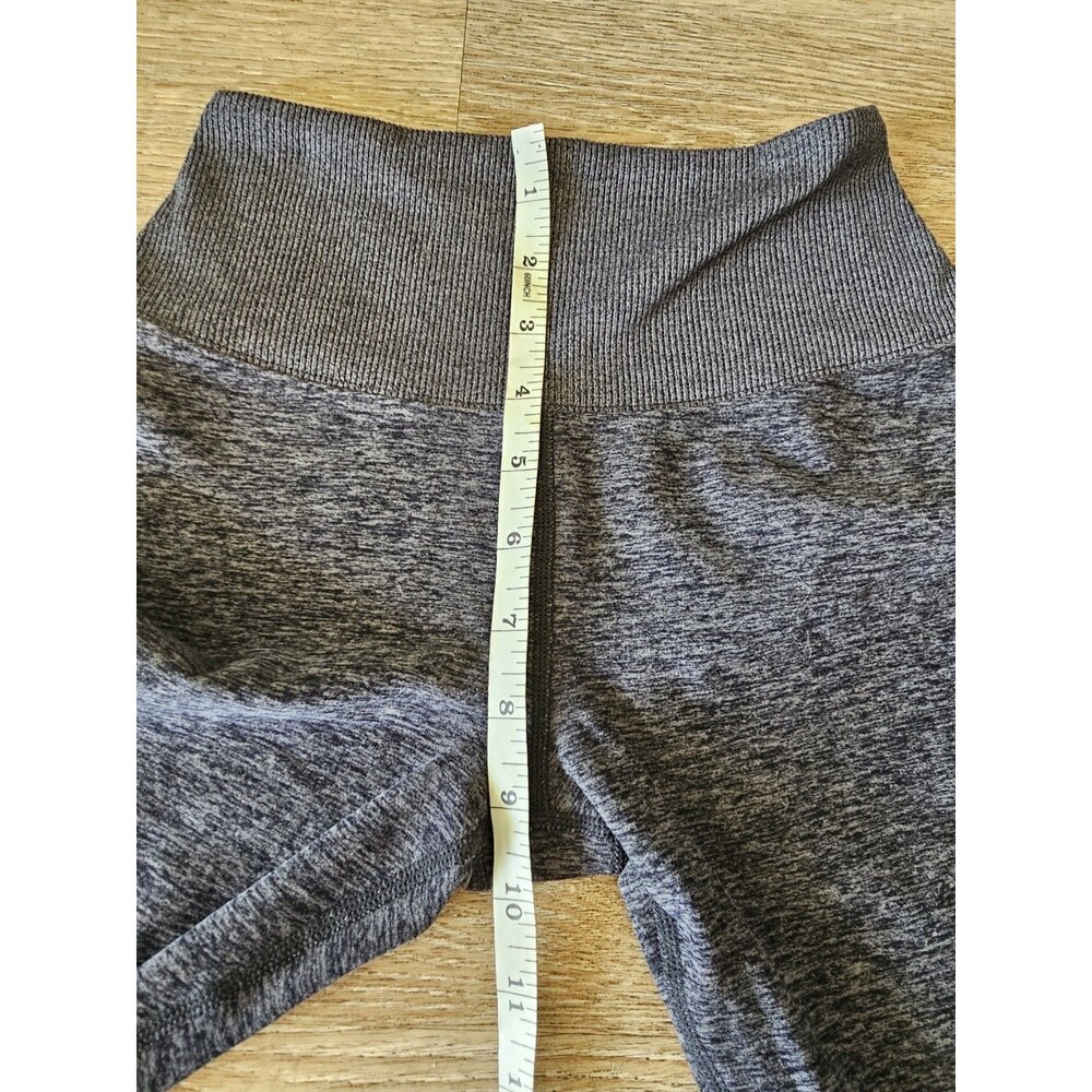Alo Leggings Womens Size XXS Gray High Waist Pants Athletic Stretch Damage HOLE - Picture 6 of 8